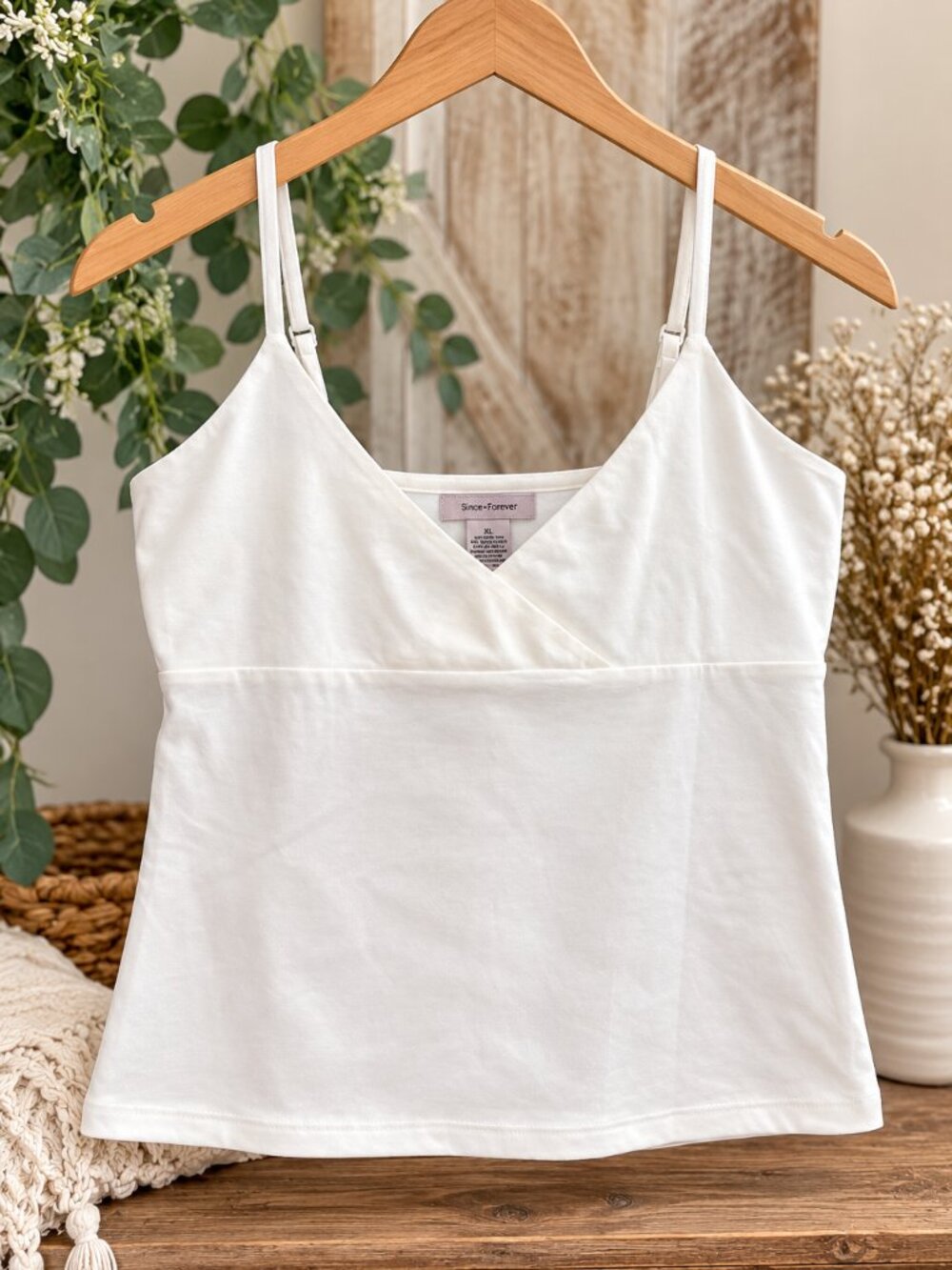 Since Forever XL Cross front Crop Top